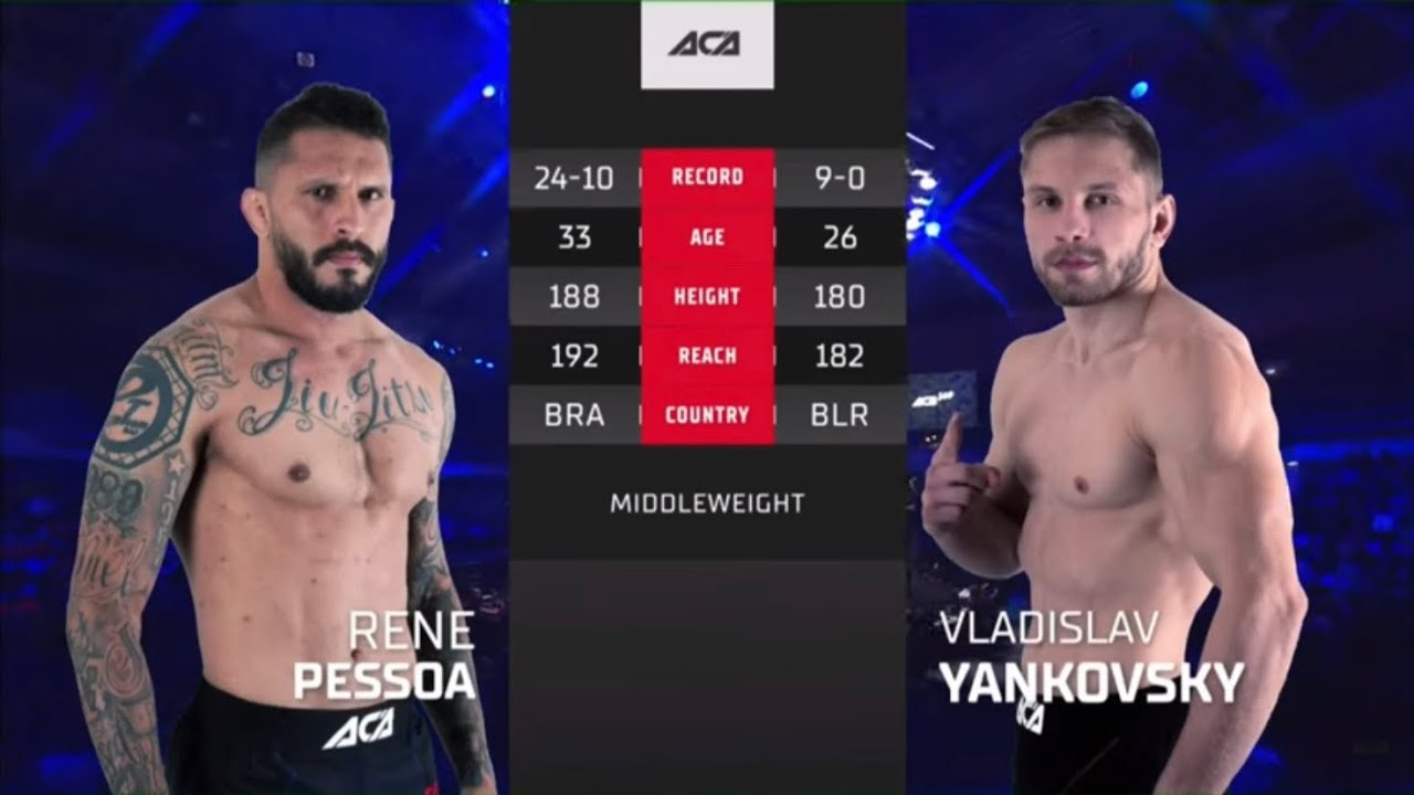 Рене Пессоа vs. Владислав Янковский | Rene Pessoa vs. Vladislav Yankovsky | ACA 149
