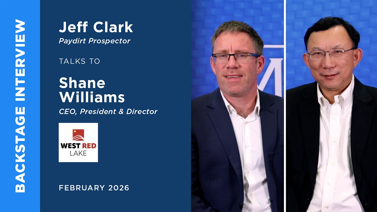 Shane Williams of West Red Lake Gold Mines Ltd. talks to Chen Lin|  Metals Investor Forum | Feb 2026