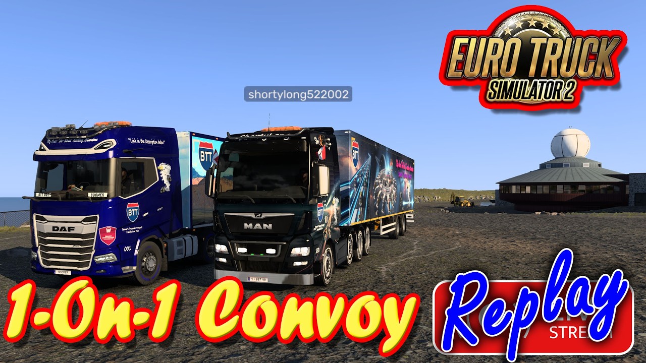 ETS2 Nordic Horizon 1-On-1 Convoy with ShortyLong