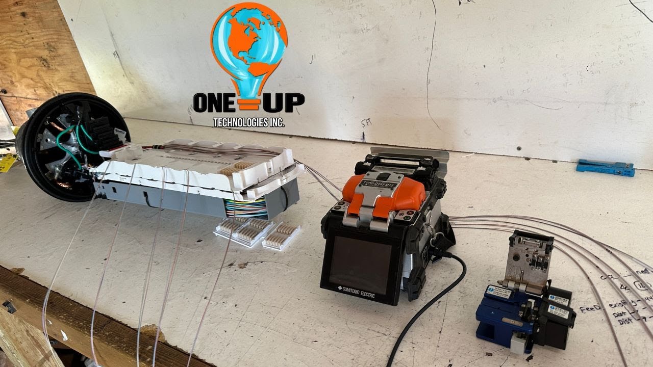 Explaining Fiber Optic Splice Locations, cable Sizes, and counts.  Part 2 (prep/splicing)