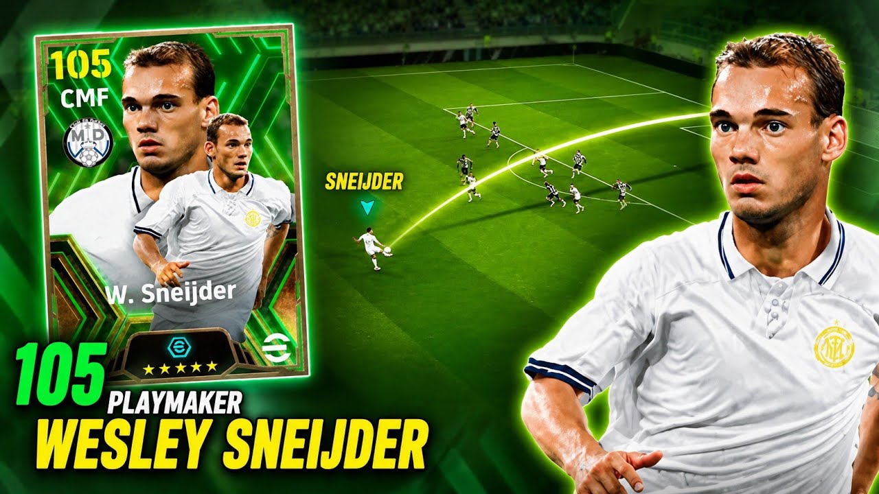 БЕСПЛАТНЫЙ W.Sneijder 105 &mdash; ЛУЧШИЙ МАЭСТРО🔥 Обзор eFootball 2026 | Снейдер eFootball 2026