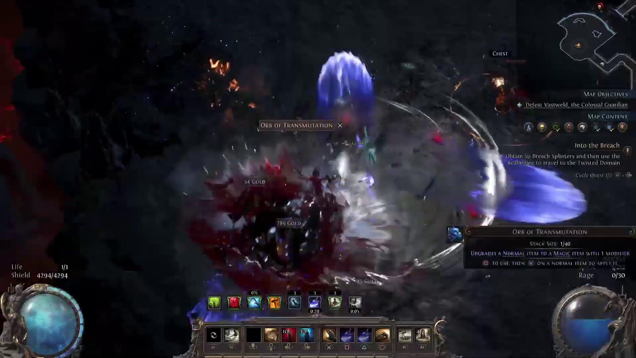 PoE 2 Blood Whirl Assault Invoker Monk