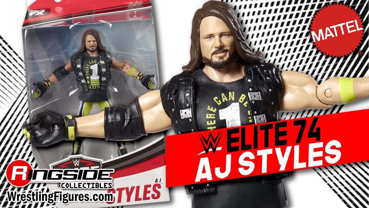 WWE FIGURE INSIDER: AJ Styles- Mattel WWE Elite 74!