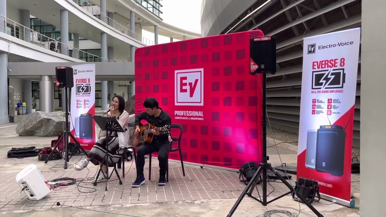 Loa di động EV 8 Have I told you lately nhạc sống acoustic live #EVERSE8 #ND86 #Electrovoice #EV