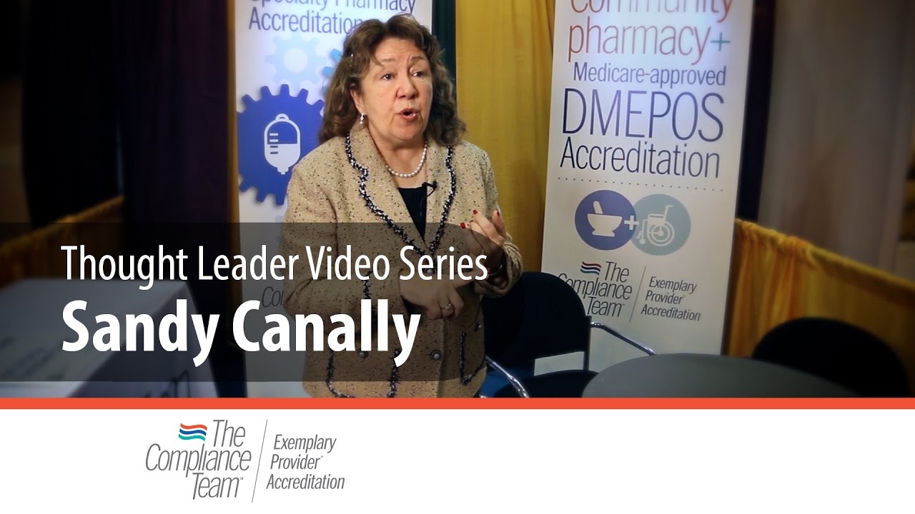 Does The Compliance Team have a specialty pharmacy accreditation program? | Sandy Canally