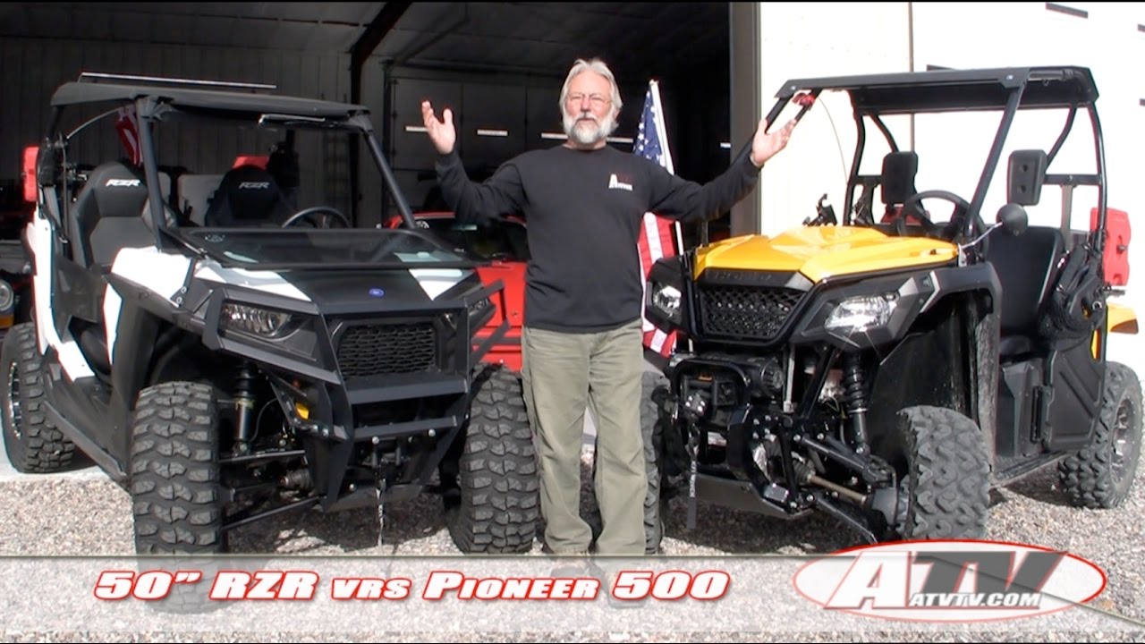 ATV Television Special - Polaris RZR vs Honda Pioneer 500