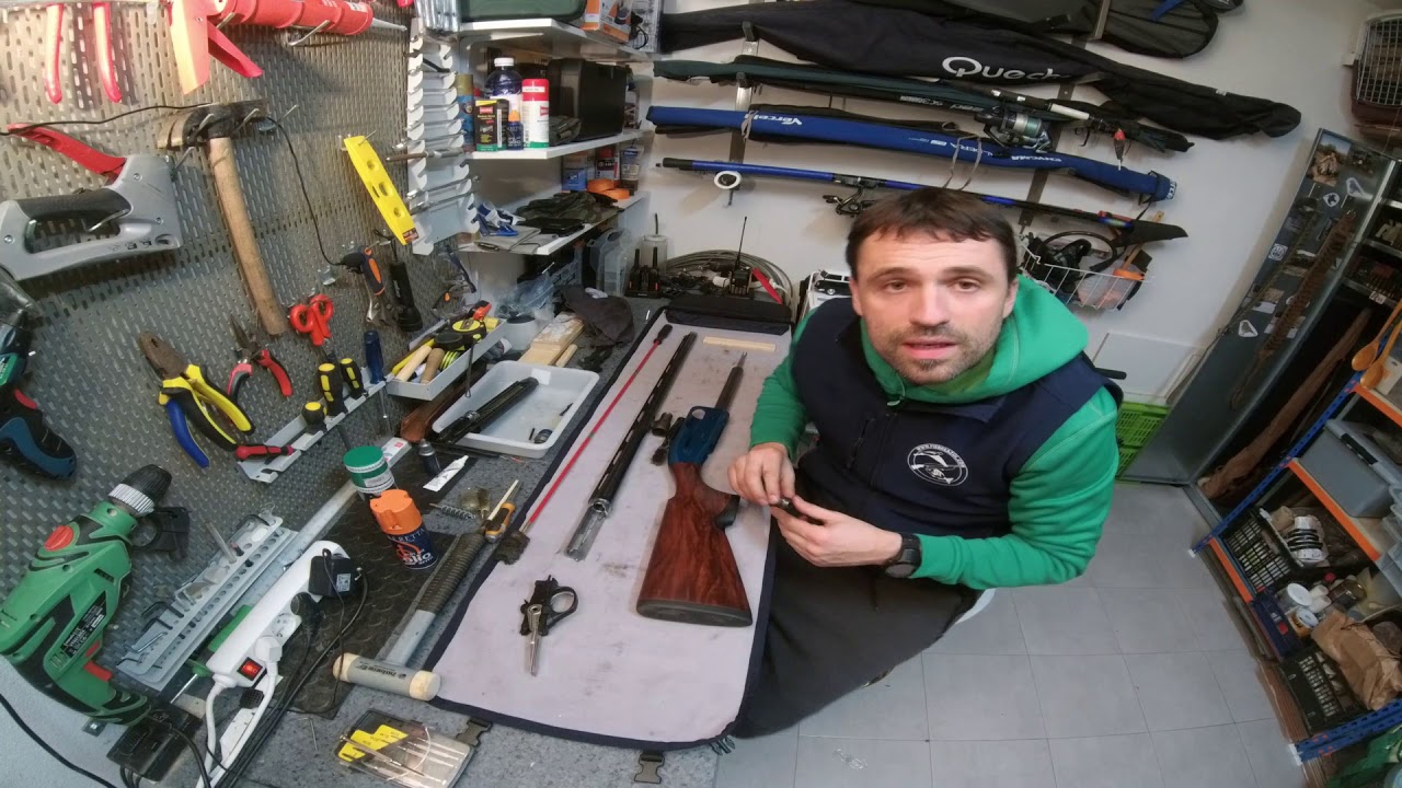 LIMPIEZA ESCOPETA SEMIAUTOMÁTICA POR TOMA DE  GASES.BERETTA A400 EXEL SPORTING