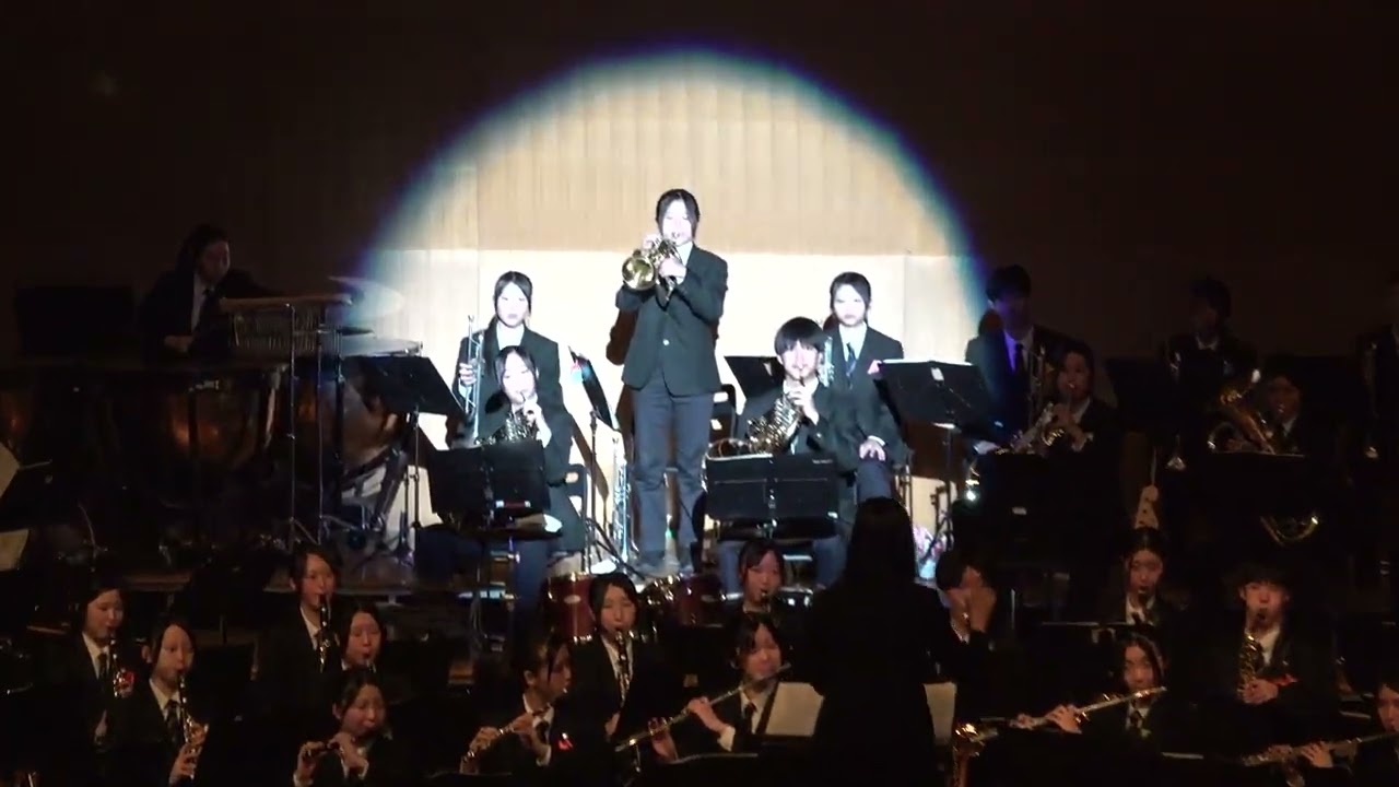 四街道高校 吹奏楽部「コンサートバンドとジャズアンサンブルのためのラプソディ」