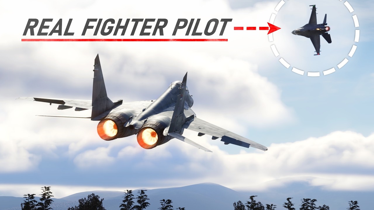 Я вызываю на бой настоящего пилота НАТО в DCS World | MiG-29 против F-16: Смертельный бой 2