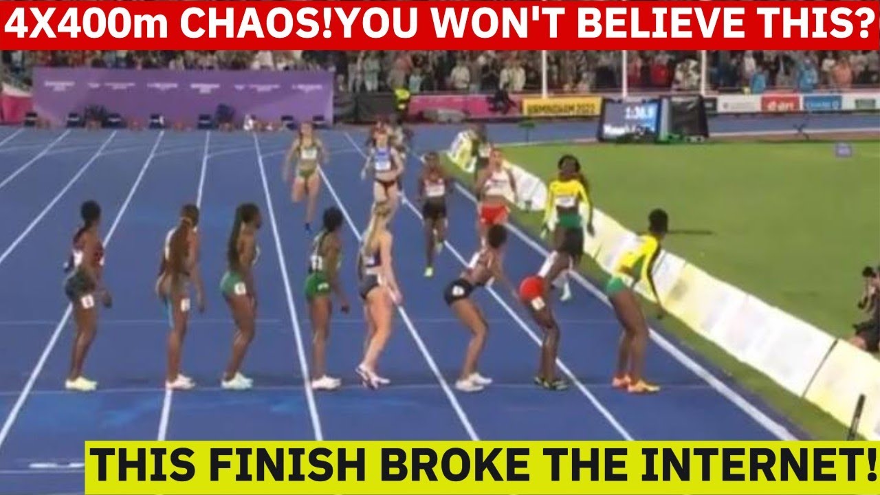 Ого😱 ФИНАЛ ЖЕНСКОГО БЕГА 4x400 м, КОТОРОГО МЫ НИКОГДА НЕ ВИДЕЛИ! ЯМАЙКА ПОБЕЖДАЕТ НИГЕРИЮ В НЕРЕА...