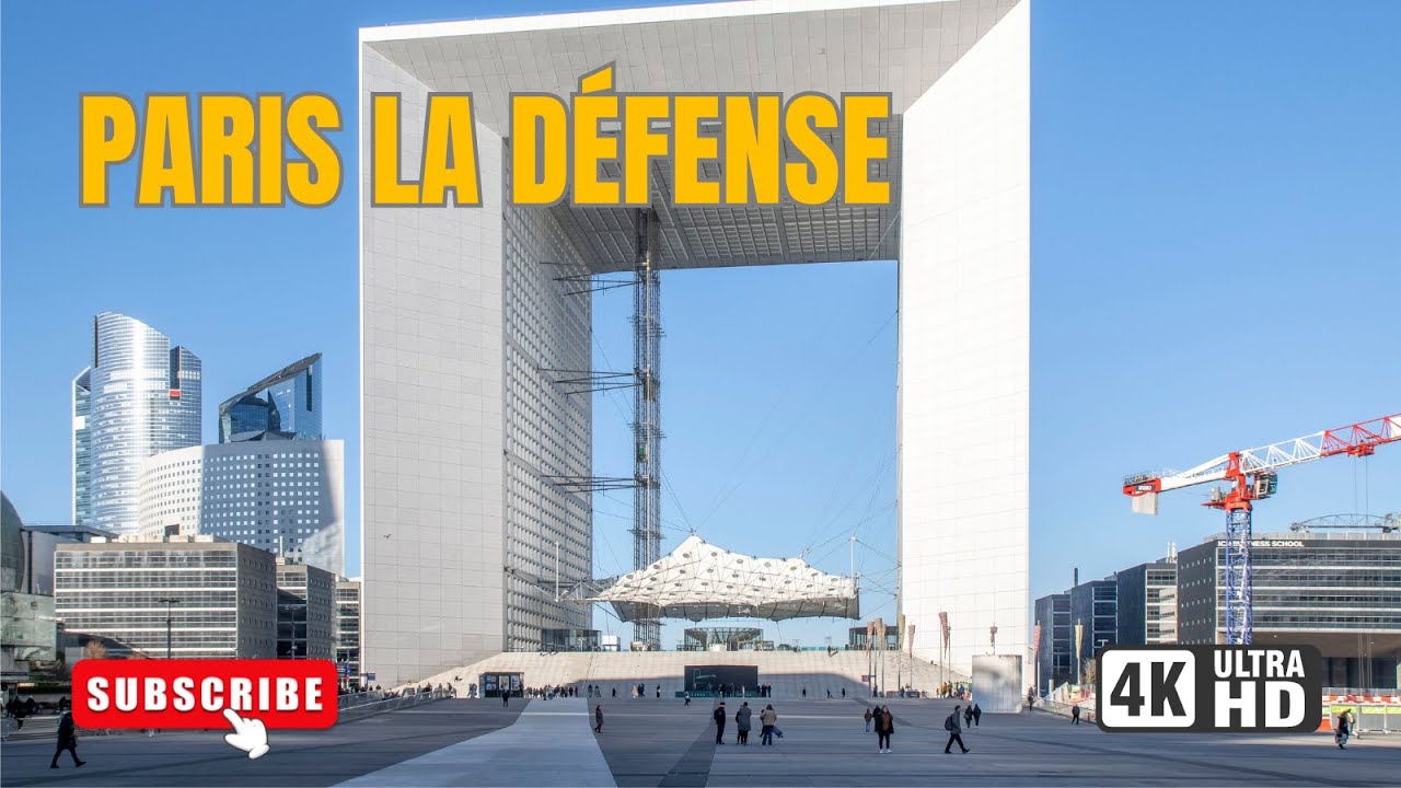 Paris La Défense | Centre de shopping  WESTFIELD LES 4 TEMPS | France Visite à pied 4K 120 fps