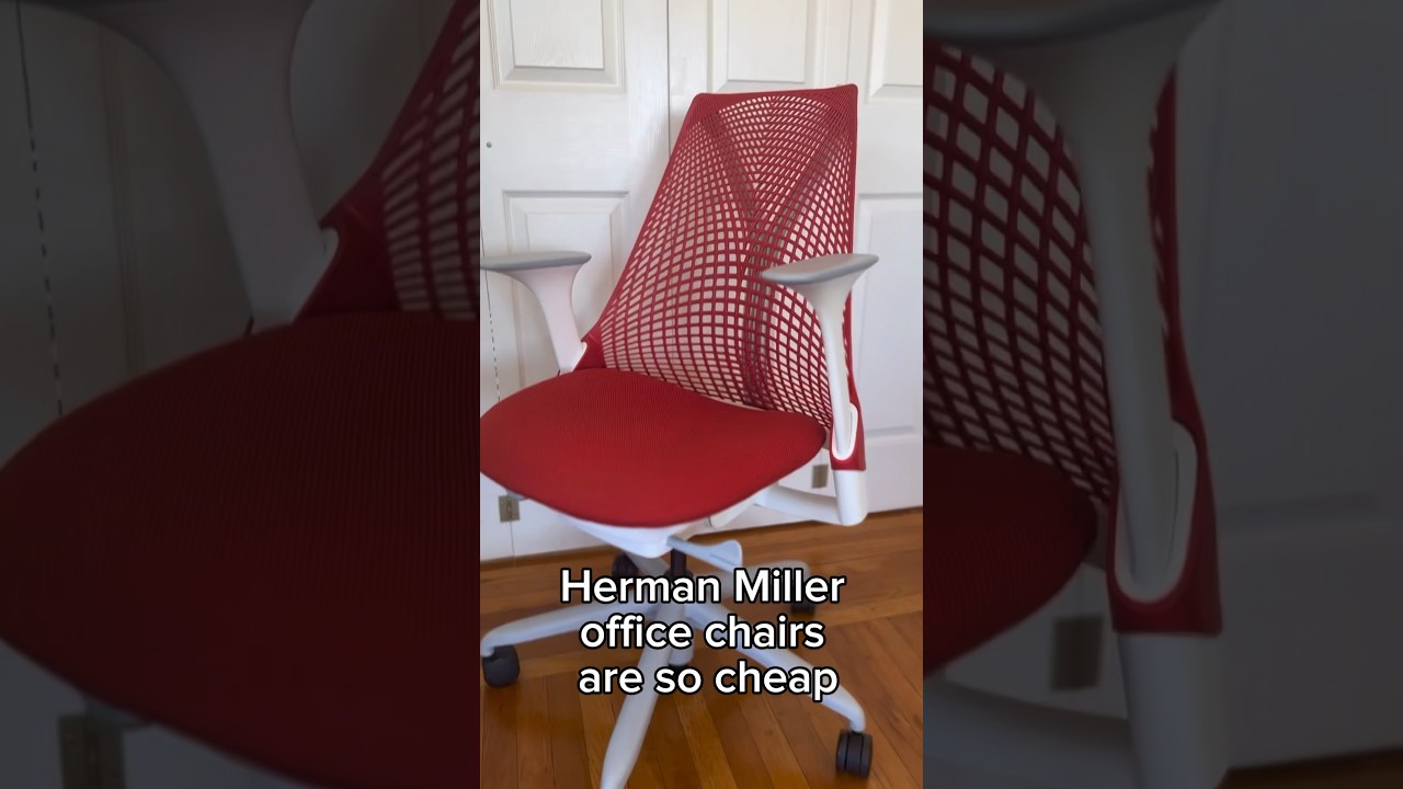 Herman Miller Office Chairs are so cheap on marketplace #furniture #facebook #shorts #money #viral