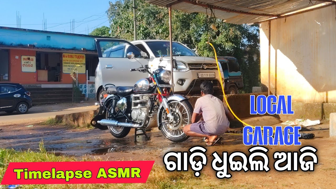 ମୋ ROYAL ENFIELD CLASSIC 350 ର Water Service ASMR Video #royalenfielddiaries #royalenfieldclassic 
