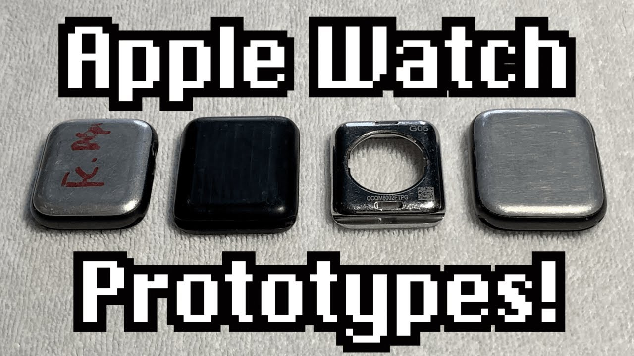 Prototype Apple Watch Engineering Mockup Units - (JH Stage) - Extremely Early Units! - Apple History