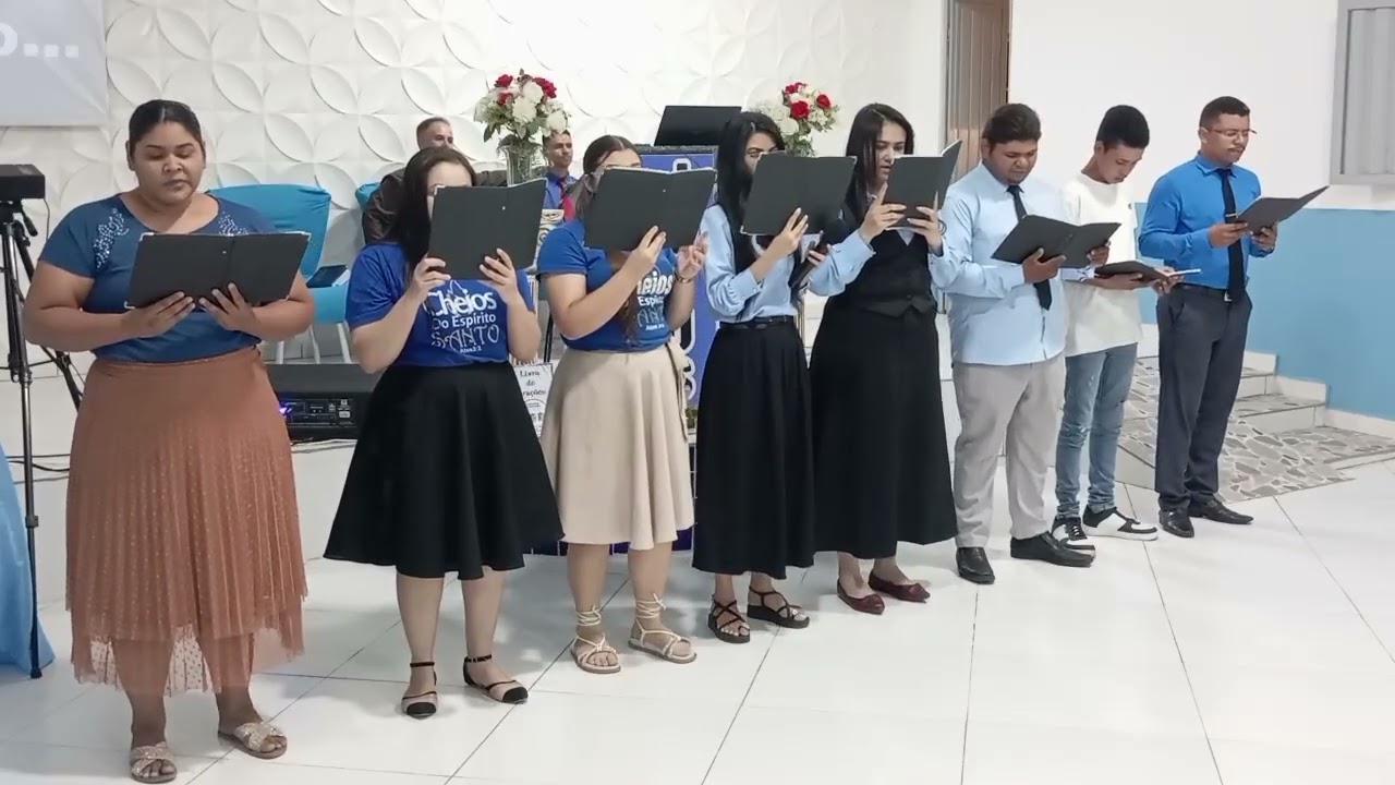 Conj. Herdeiros da Promessa - Louvor: Divisa de fogo (Fogo no pé) _ IBR