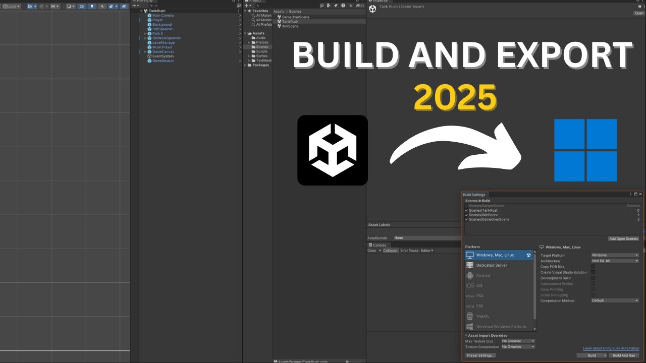 How to Build and Export Your Unity Game in 2025 (Windows)