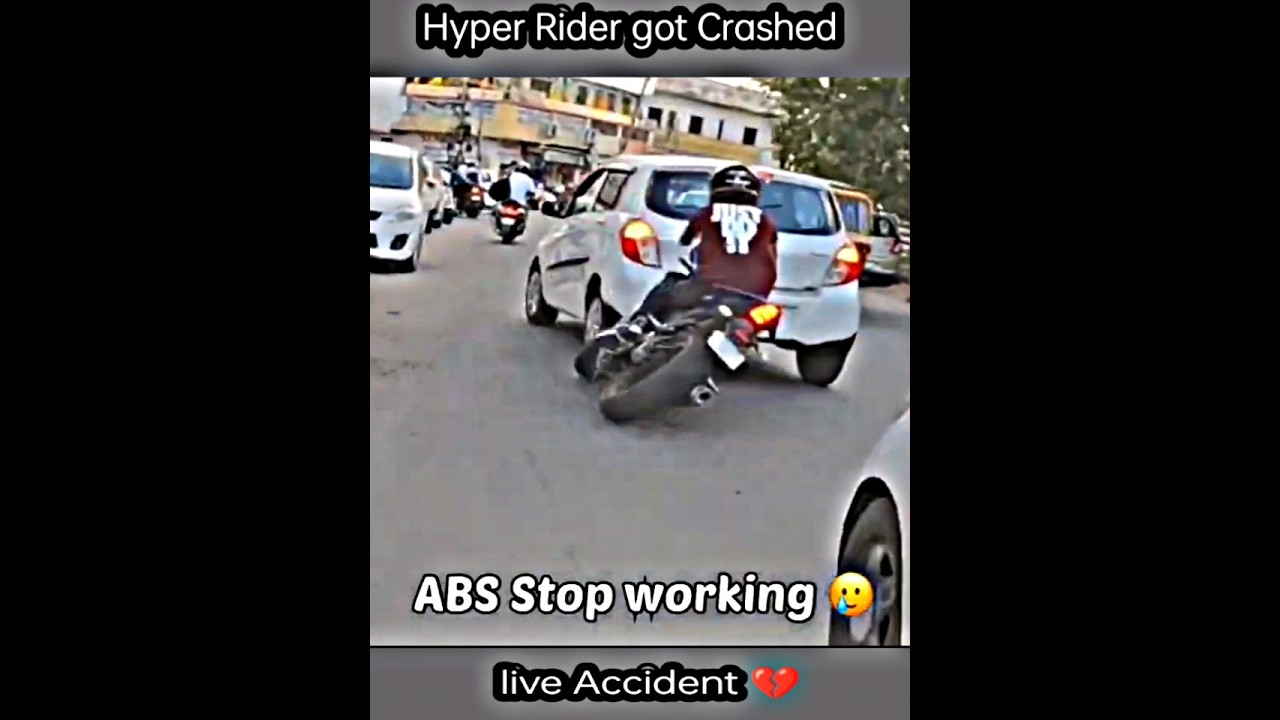 🤕 Got Crashed with car 🚨#shorts #youtubeshorts #trending #viral #bike #rider #ktm #stunts #crash #yt