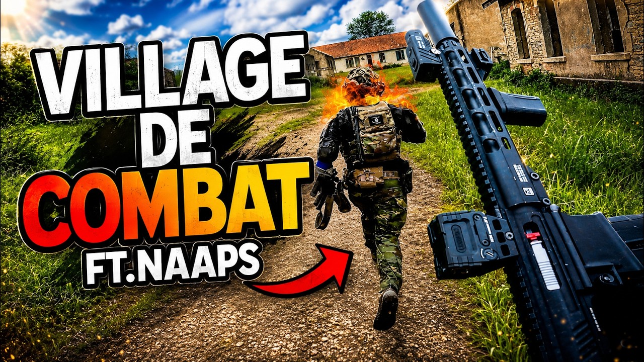 AIRSOFT FRANCE 🇫🇷 : VILLAGE DE COMBAT AVEC @Naaps