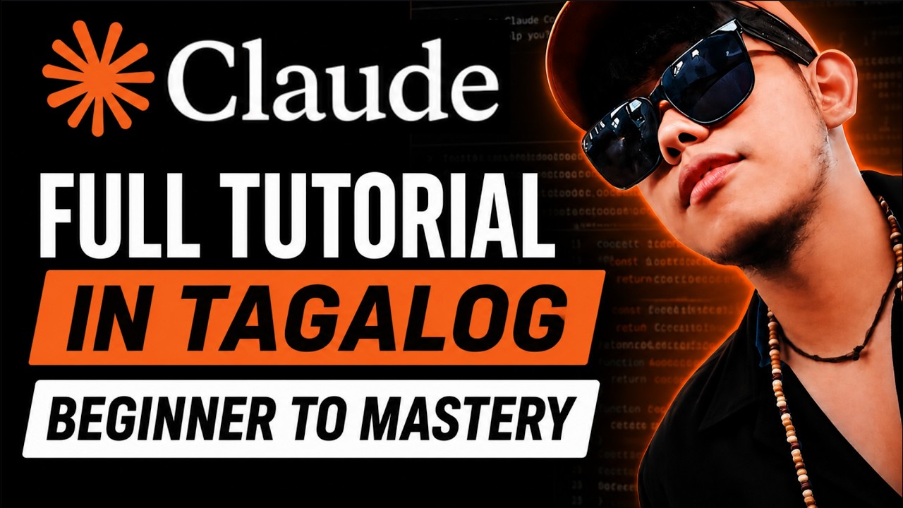 Claude AI Tutorial in Tagalog | Beginner's Guide
