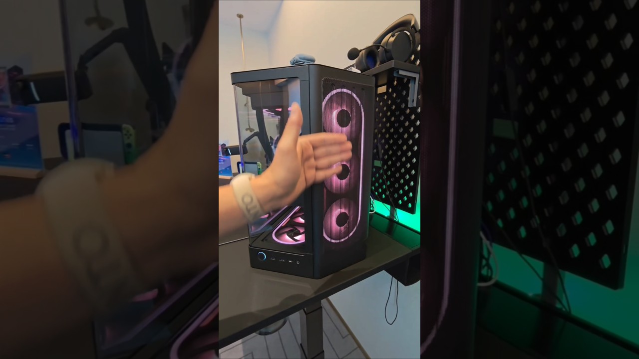 Обзор двухкамерного корпуса NZXT H6 на Computex 2026