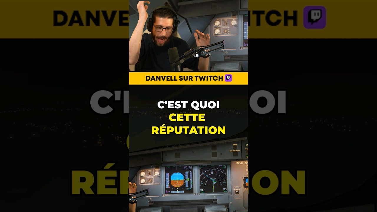 C'est quoi cette r&eacute;putation que j'ai sur IVAO ? #ivao #atc #flightsimulator #aviation #pilote