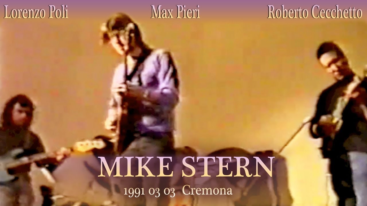 MIKE STERN 1991 03 03 CFM ARCI CREMONA PIERI POLI CECCHETTO TARTAMELLA (Max Pieri)