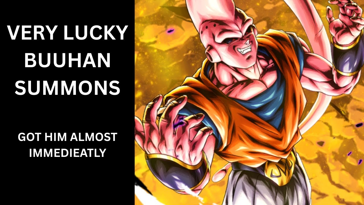 SUPER LUCKY ULTRA BUUHAN SUMMONS IN DRAGON BALL LEGENDS