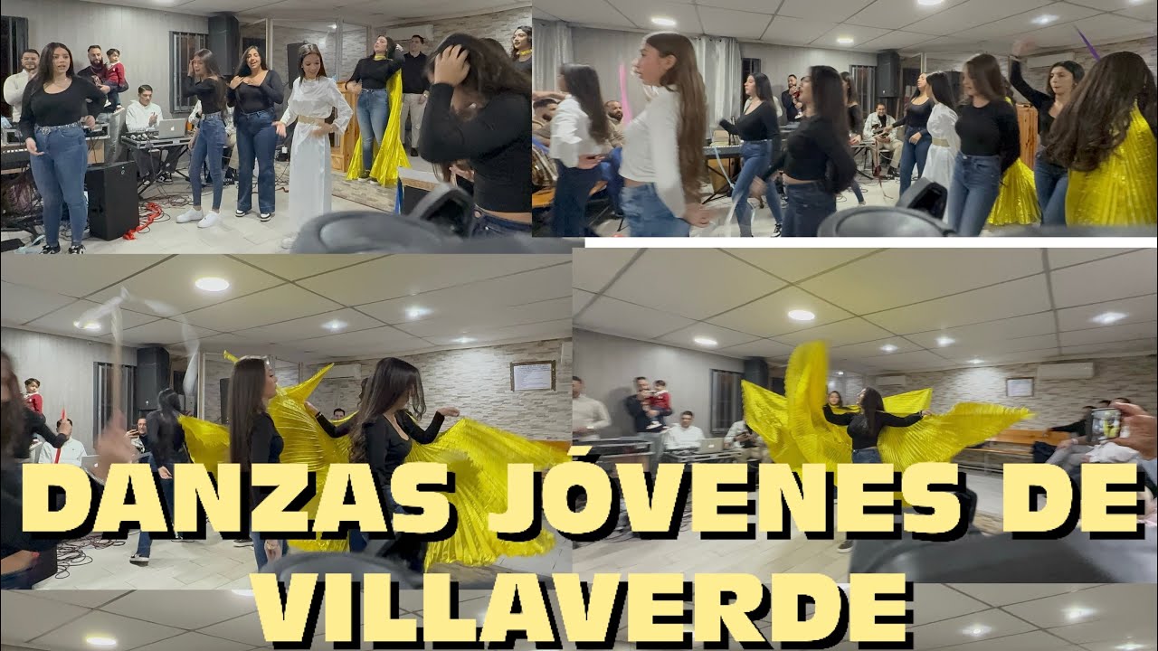 Danzas de las  niñas jovenes de villaverde #emiliocorodevillaverde #cristoteama5566 