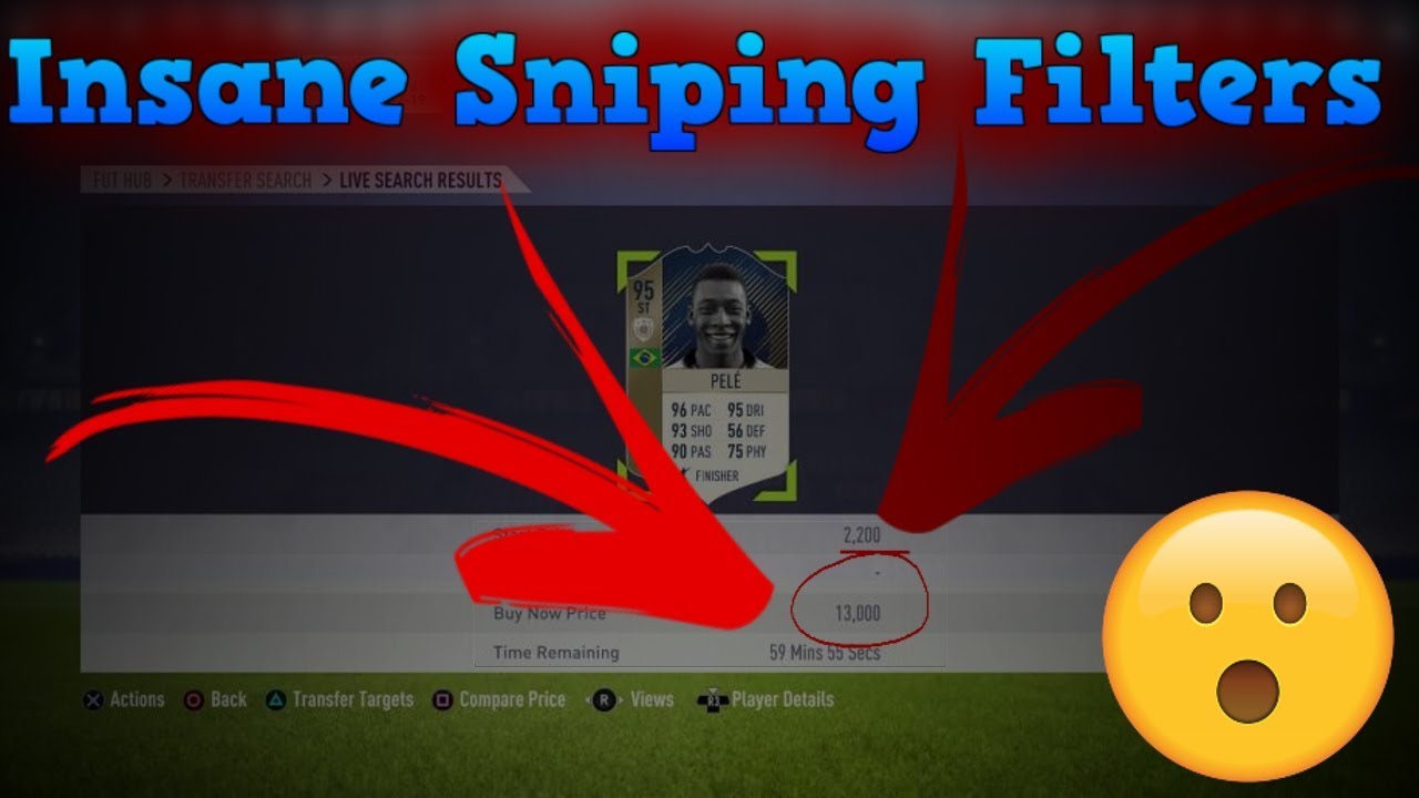 Fifa 18 - Easy Profitable Sniping Filters