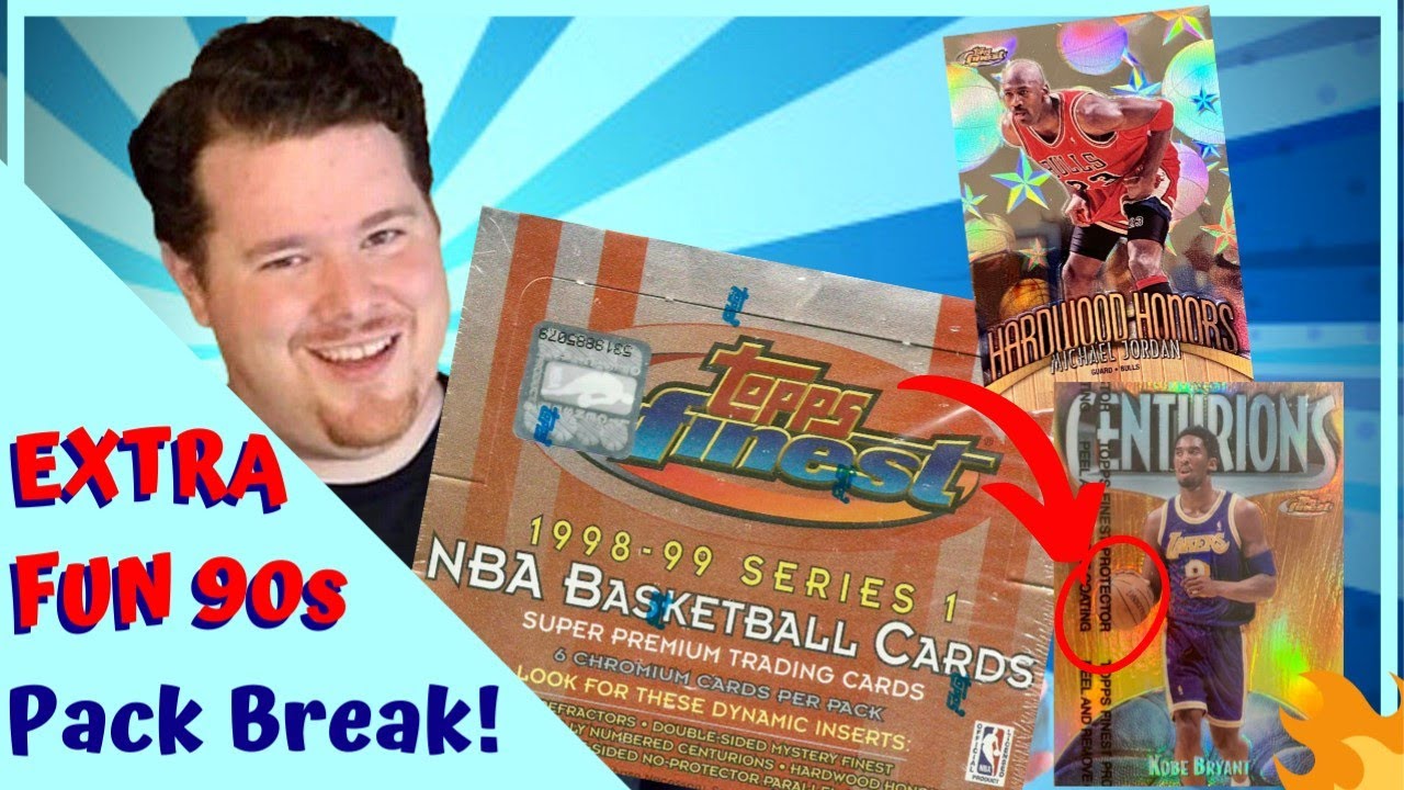 90s Basketball Card Pack Break | Rare & Valuable Cards with Friends! 1998-99 Topps Finest |[S3 E26]