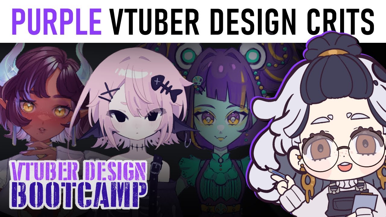 💜 What if it was PURPLE: Vtuber Design Critiques 🎨