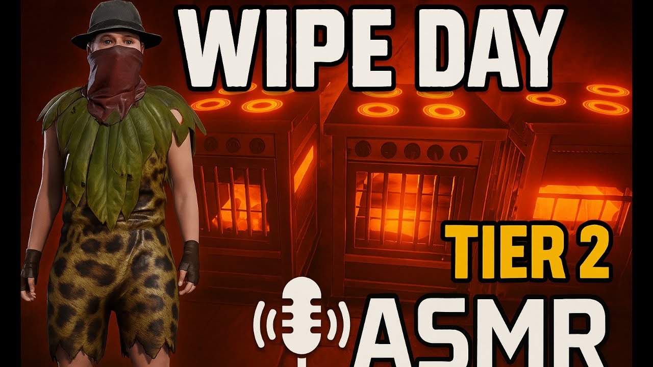 (ASMR) Relaxing Rust Wipe Day! Zzz
