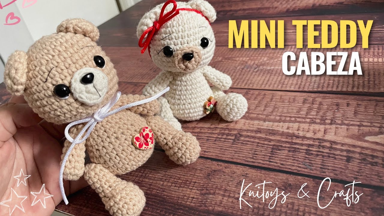 Osito Amigurumi 🧸 | Mini Teddy | Crochet Bear | Free Pattern - Parte 2