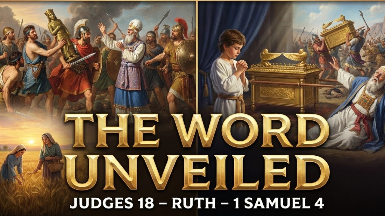 THE WORD UNVEILED--JUDGES 18-RUTH- 1SAMUEL 4