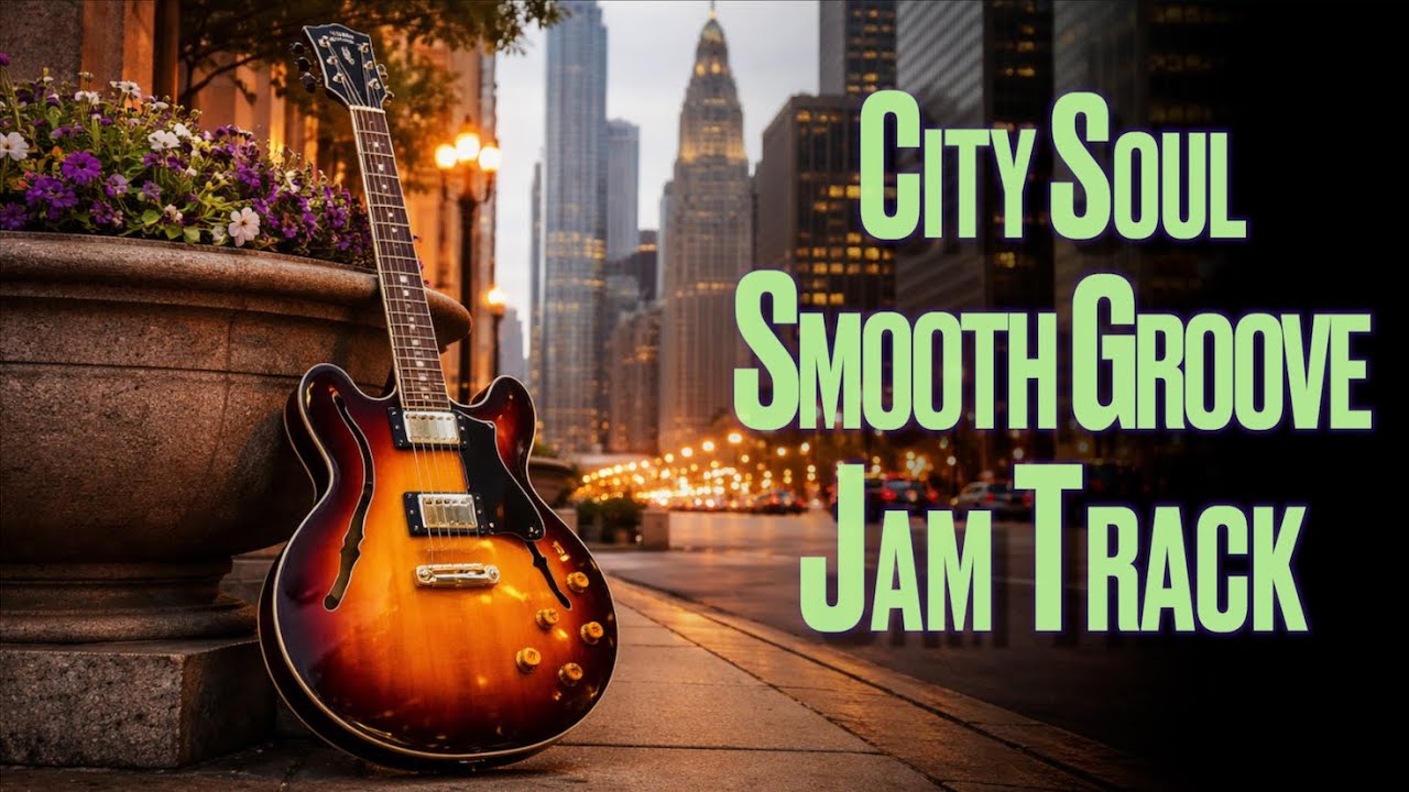 City Soul Smooth Groove Backing Track in C Minor