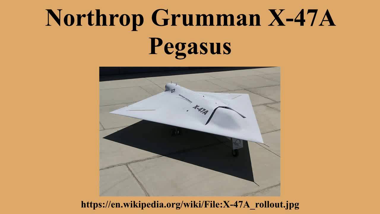 Northrop Grumman X-47A Pegasus