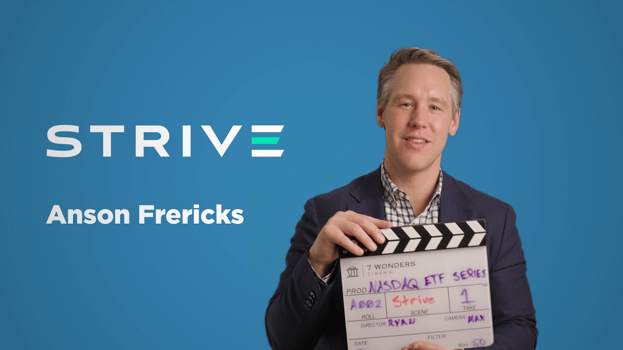 Real ETFs of Nasdaq: Strive&rsquo;s Anson Frericks & $STXD