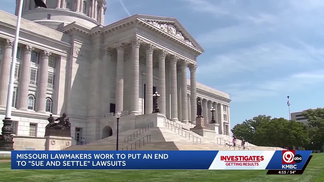 'Sue-and-settle' protection bills take swift step forward to becoming Missouri law