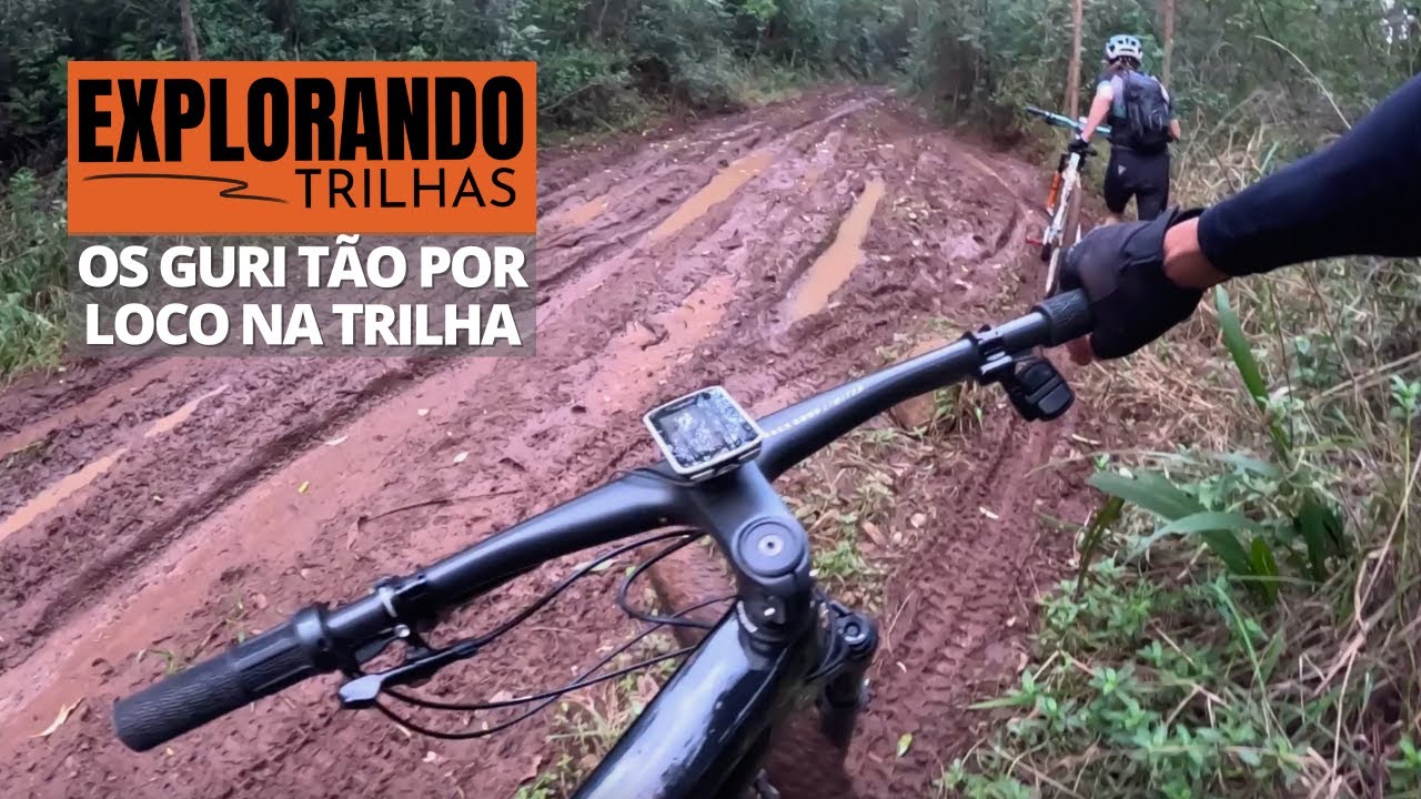 Os guri tão por loco na trilha