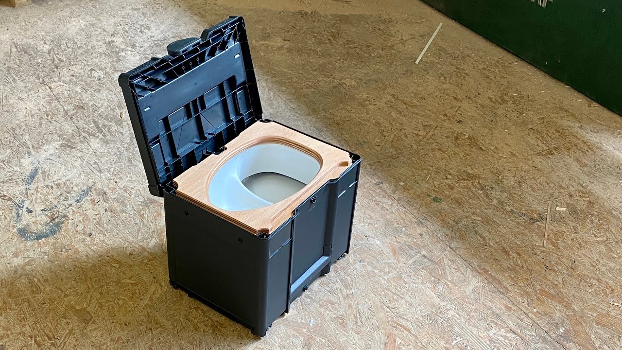 BoKlo Trenntoilette to Go. !!!!!!!! ICH KACK IN DEN Systainer !!!!!!!!!!
