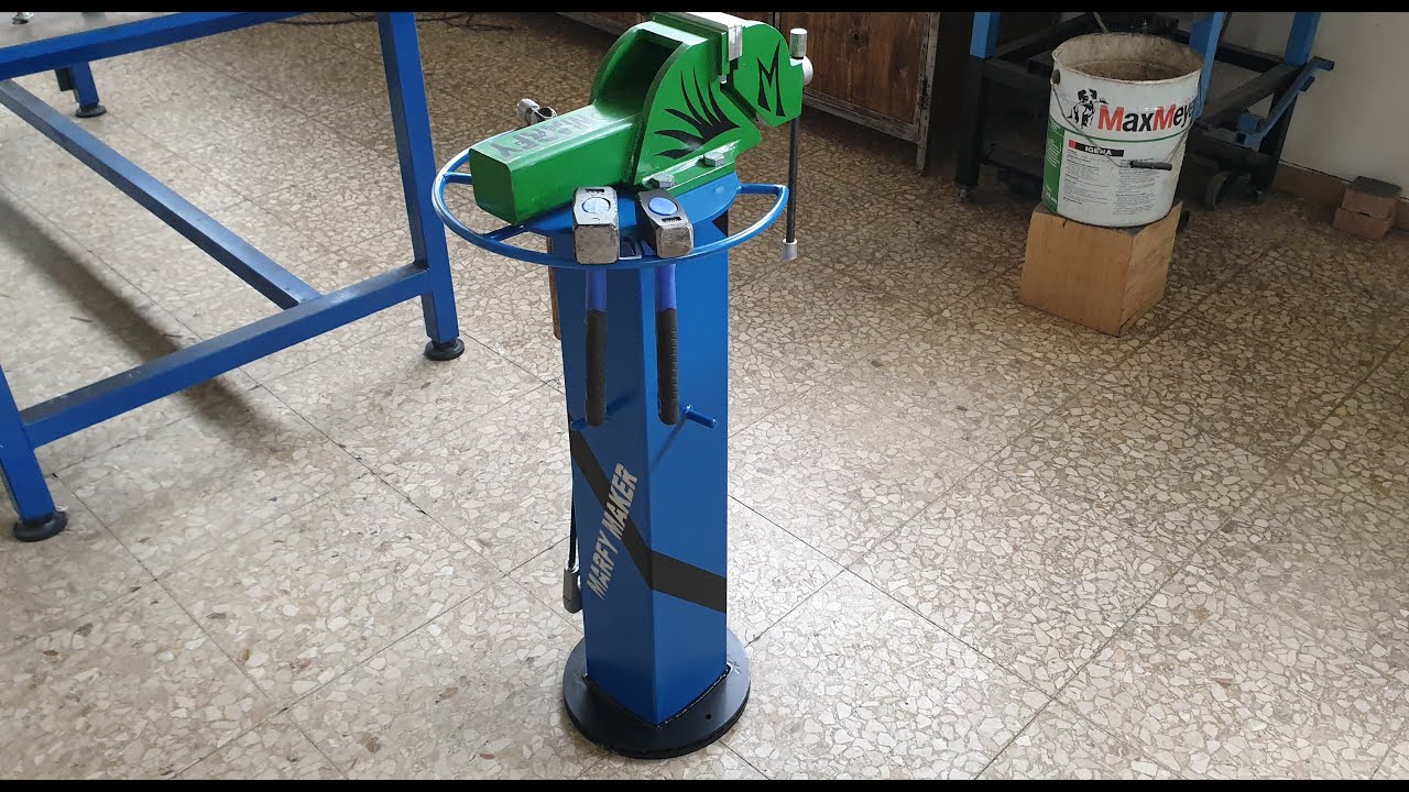 Supporto per morsa fai da te con disco di freni  - DIY vise holder with brake disc