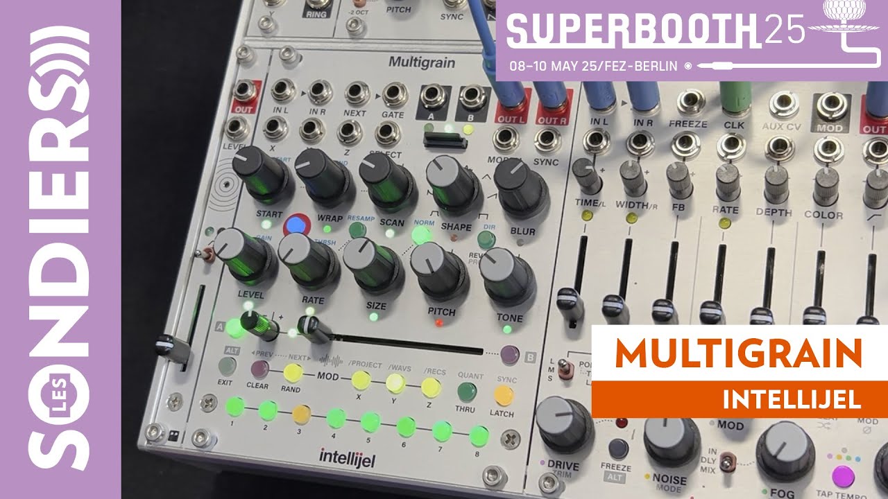 INTELLIJEL MULTIGRAIN (j'en veux un !) - SUPERBOOTH 2025