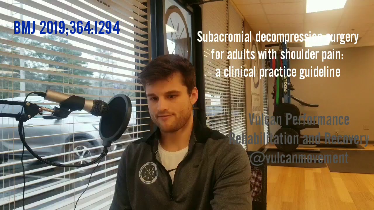 Effectiveness of Shoulder Decompression Surgery