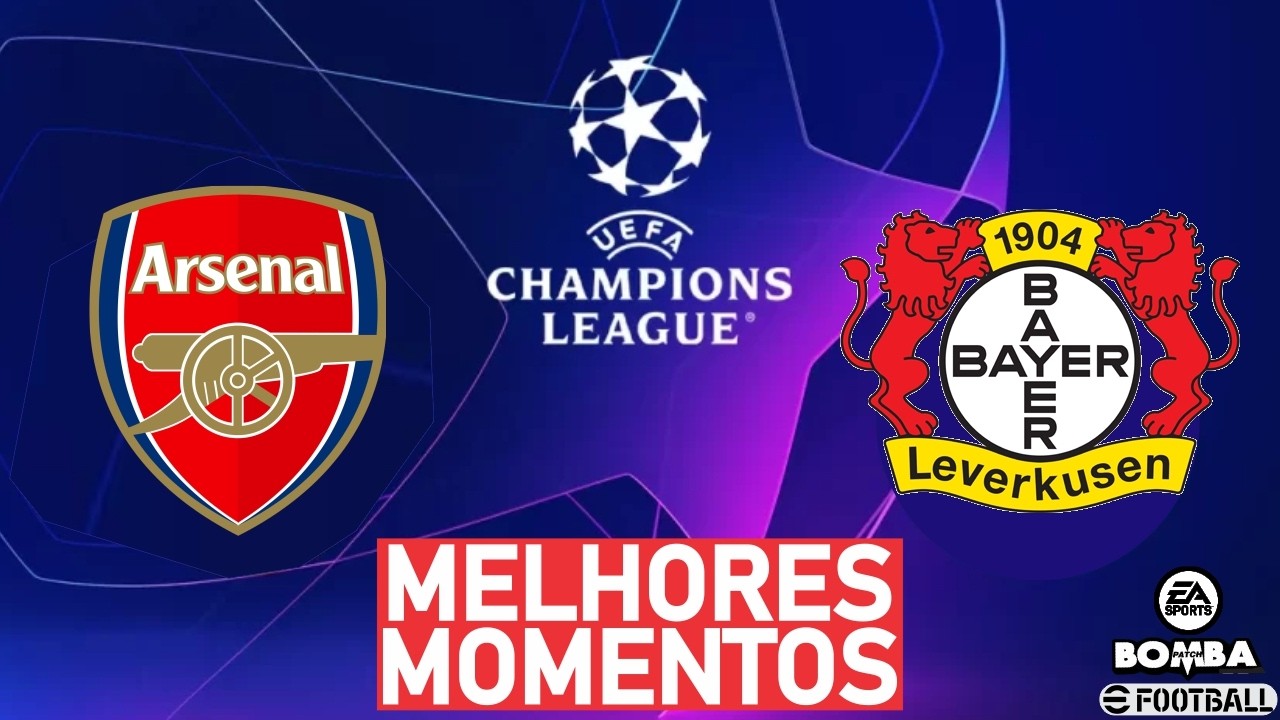 Arsenal x Bayer Leverkusen MELHORES MOMENTOS 17/03/2026 | CHAMPIONS LEAGUE 2026