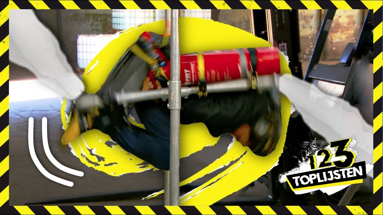 TOP 3 VLIEGEN EN SALTO'S MAKEN DOOR BRANDBLUSSERS! - CHECKPOINT TOPLIJSTEN