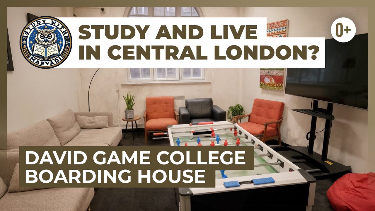 Dorm Tour of Boarding School in London / David Game College / Best Student Residences in London