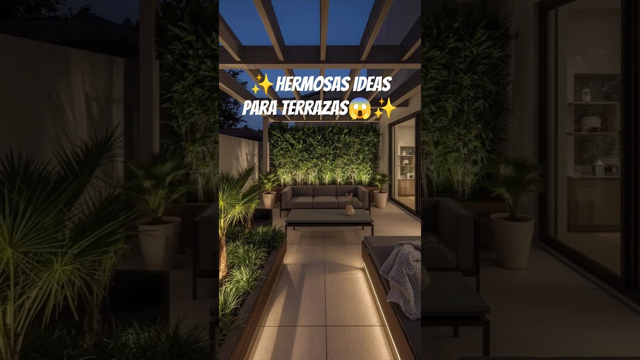 hermosas ideas para terrazas😱✨ #trending #home #homedecor #decoracion #decor #moderndecor #terrazas