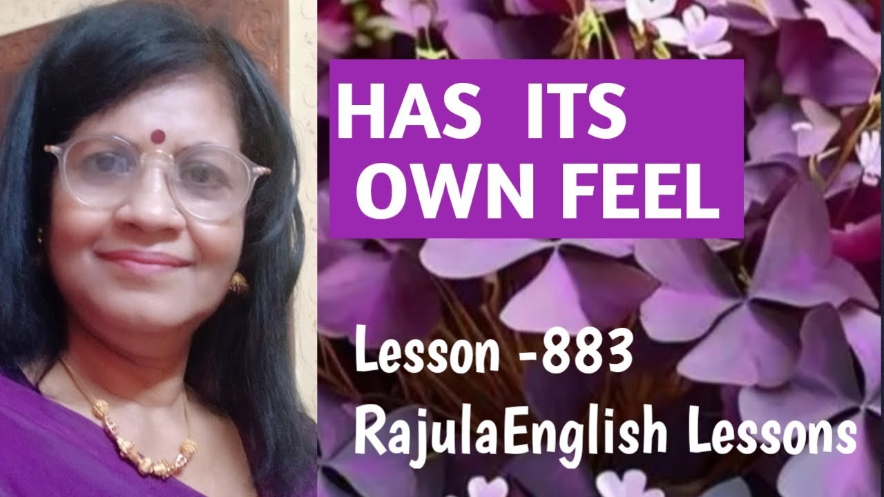 Has its own feel  English phrase   Spoken English in Malayalam|Lesson 883 Rajula English Lessons
