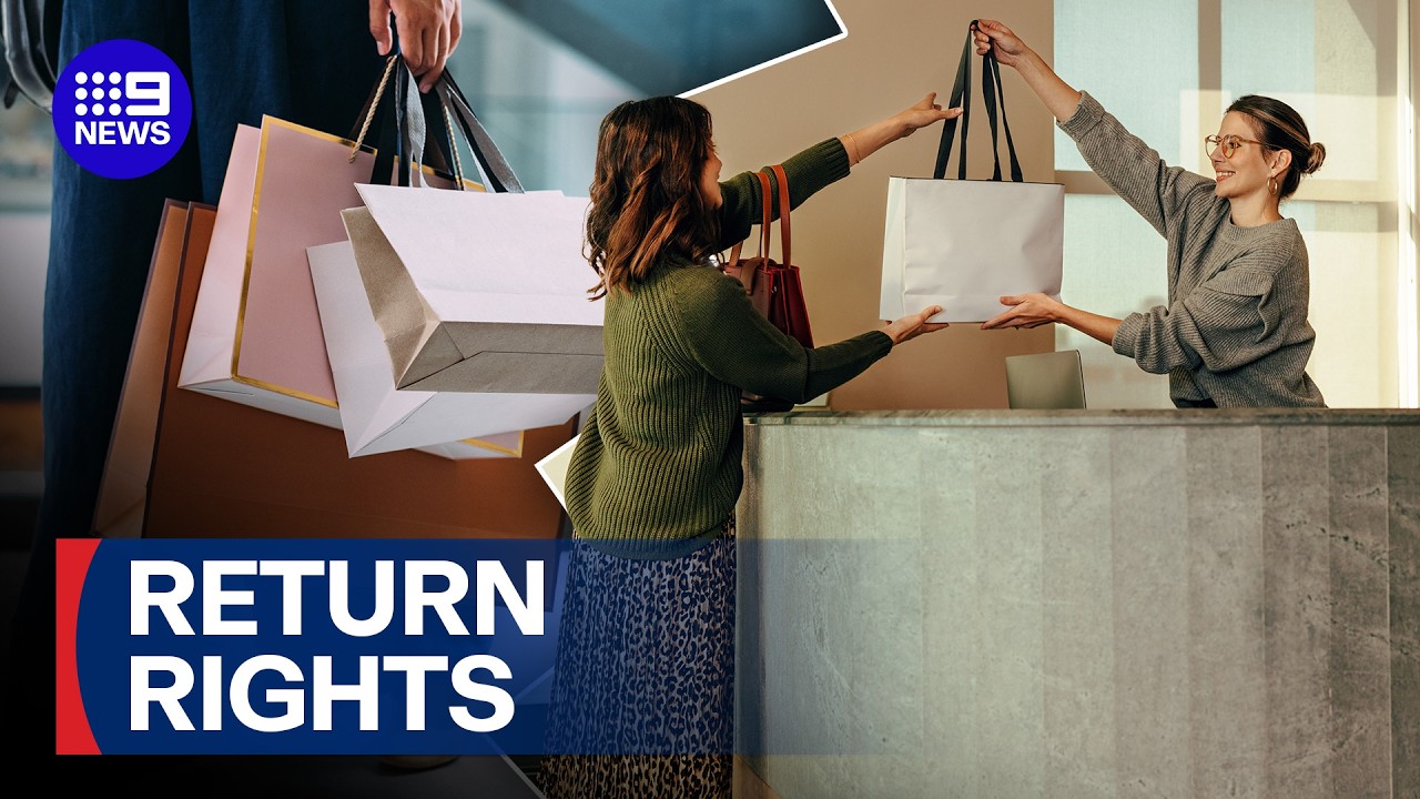 Major retailers crack down on returns policies | 9 News Australia