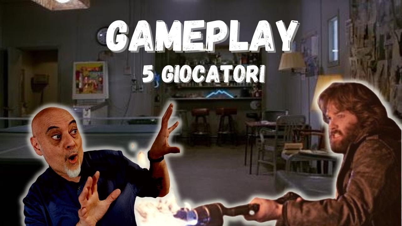 THE THING - gioco da tavolo, partita completa in modalità classica 5 giocatori (Ep.205)